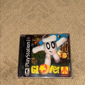 Glover PlayStation Game - Black Case